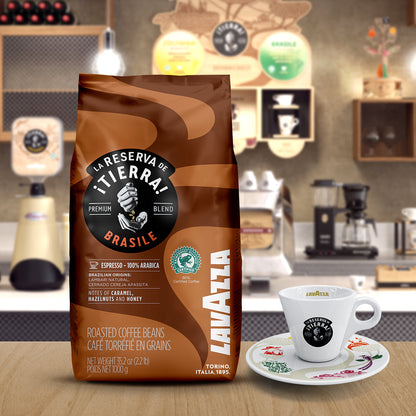 Lavazza La Reserva de Tierra Brasile 100% Arabica Beans 1Kg