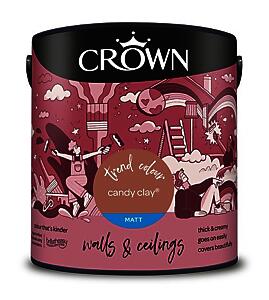 Crown Paints Matt Candy Clay 2.5L