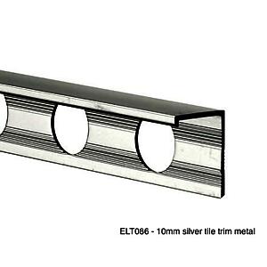 Econ 10Mm L Trim Silver Elt086*