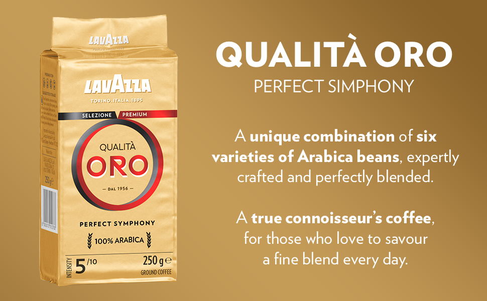 Lavazza Qualita Oro Ground Filter Coffee 250g