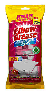 Eg Anti-Bac M/P Wipes P/Blsh 80Pk