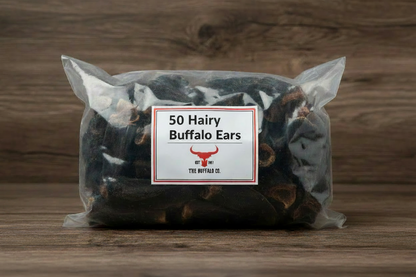 The Buffalo Co. Buffalo Dog Treats Hairy Ears Box of 50