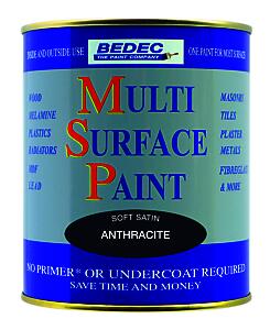 Bedec 750 Ml Soft Gloss Multi-Surface Paint - Stone