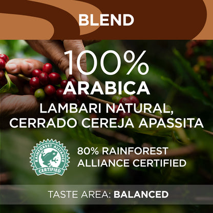 Lavazza La Reserva de Tierra Brasile 100% Arabica Beans 1Kg
