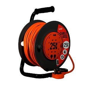 13A 4G 25M H/Duty Reel Ecr25Hd