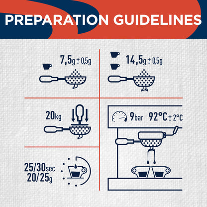 Lavazza Top Class Filtro Coffee Rainforest Alliance Certified Beans