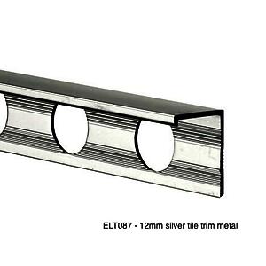 Econ 12Mm L Trim Silver Elt087