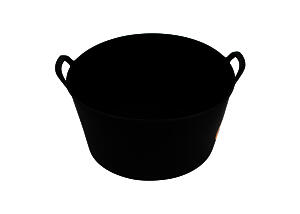 100% Recyc Flexi-Tub 75L Black