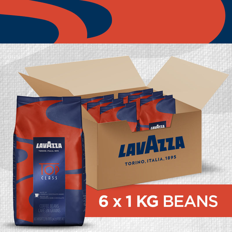 Lavazza Espresso Top Class Coffee Beans 1kg