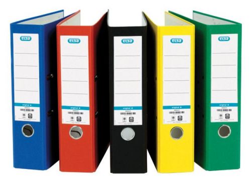 Elba Board Lever Arch File A4 Assorted (10 Pack) 100025220