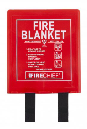 Rigid Case Fire Blanket 1.2M X 1.2M