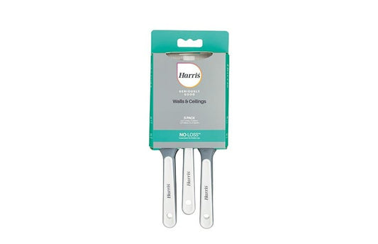 Harris Seriously Good Walls & Ceilings Paint Brush 5 Pack | No Hair Loss | Premium Brush Set