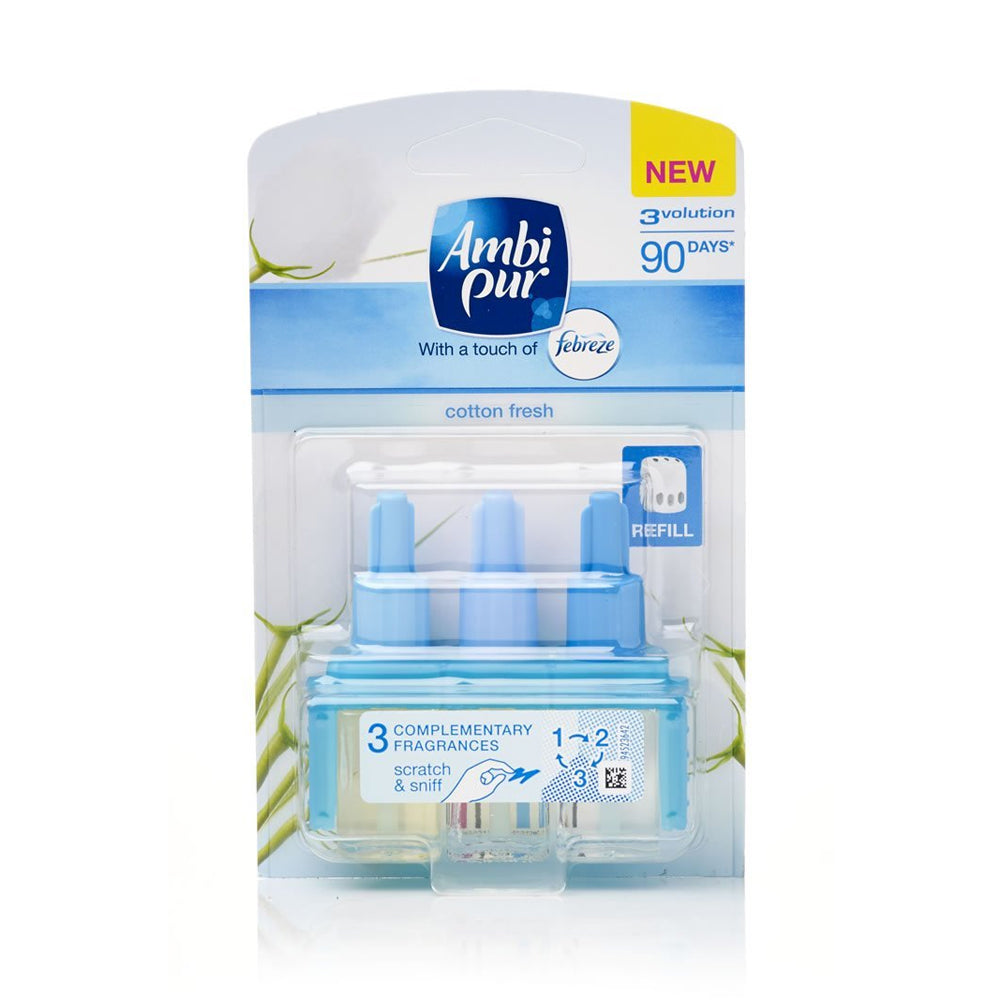 Ambi Pur 3volution Refill Cotton Fresh 20ml