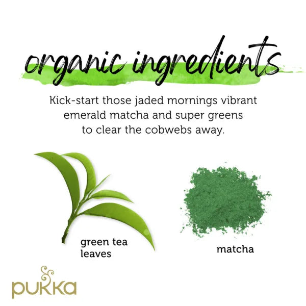 Pukka Supreme Green Matcha Fairtrade WWF Tea 20 - 240's - UK BUSINESS SUPPLIES