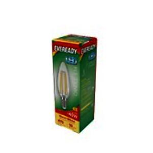 ENERGIZER LED 4W CLEAR CANDLE 470LM E14