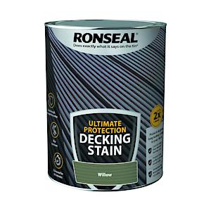 Ronseal Ultimateimate Decking Stain Willow 5L