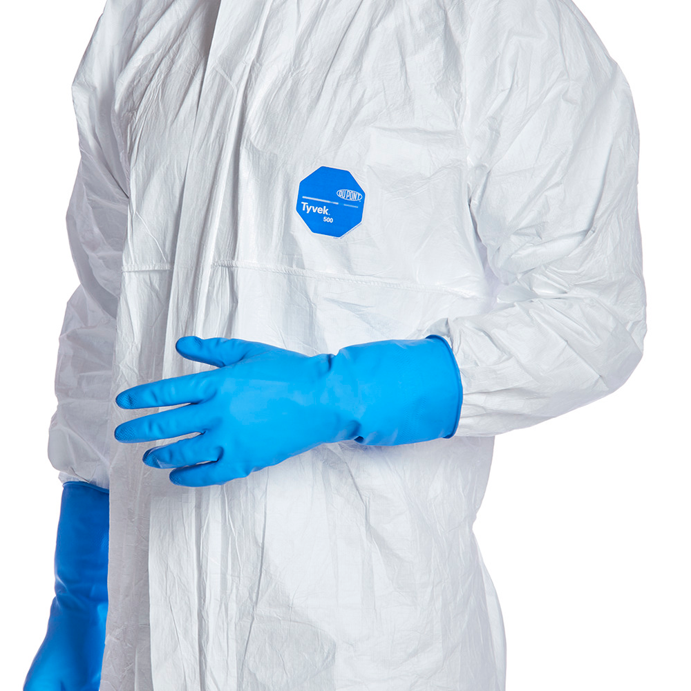 Tyvek 500 Xpert White Hooded Coverall (All Sizes) x 25's - UK BUSINESS SUPPLIES