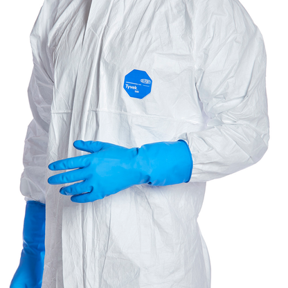 Tyvek 500 Xpert White Hooded Coverall (All Sizes) x 25's - UK BUSINESS SUPPLIES