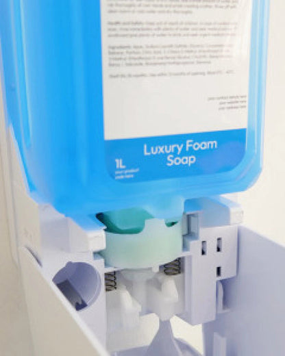 Janit-X MODU 1L Luxury Foam Soap & Hand Conditioner Cartridges for Soap Dispensers - Blue