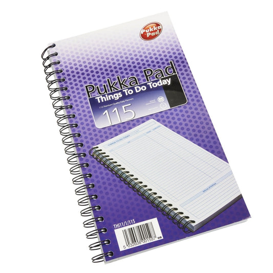 Pukka Pads Things To Do Today Pad 80gsm 115 Sheets - UK BUSINESS SUPPLIES
