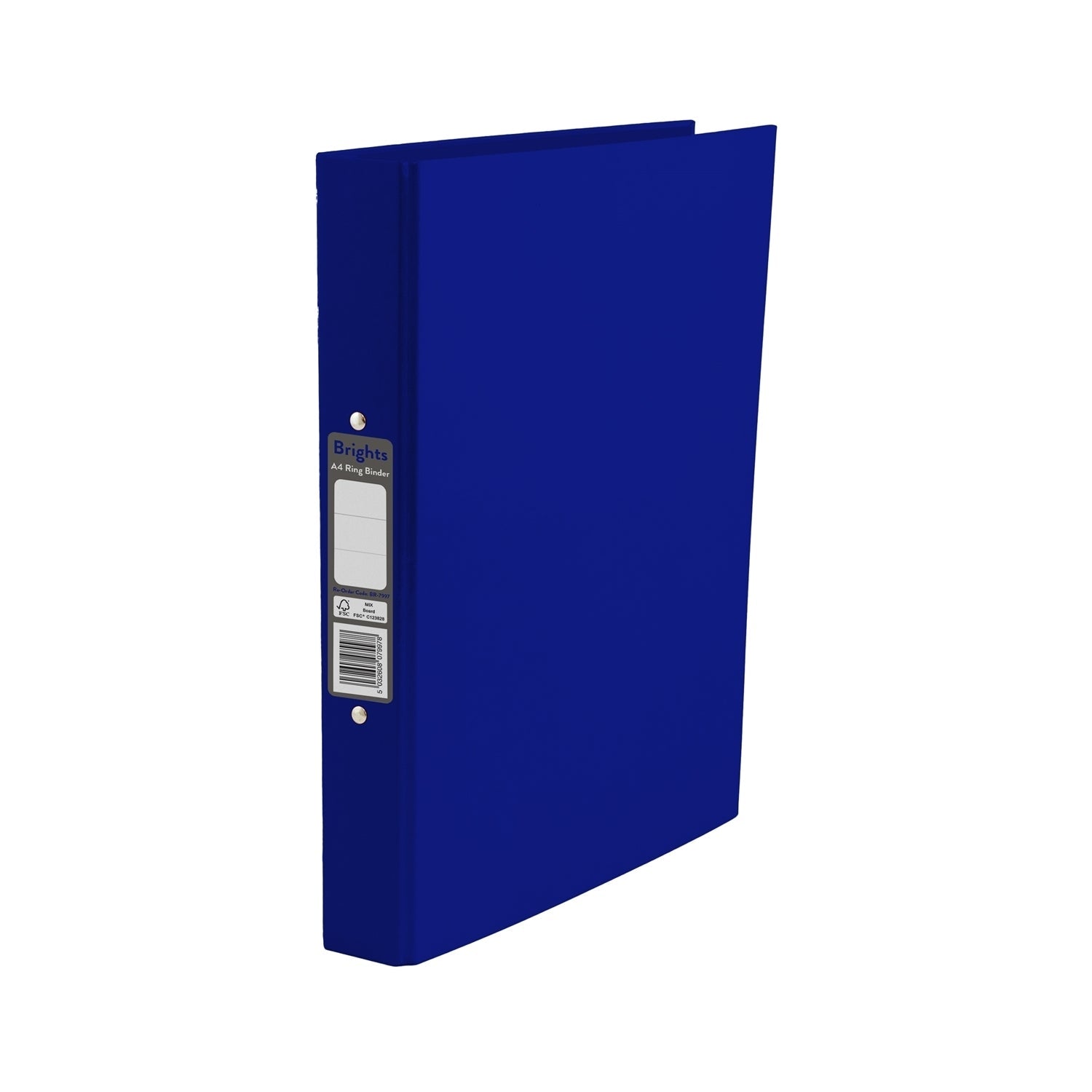Pukka Pads Brights Ring Binder A4 Navy (BR-7997) - UK BUSINESS SUPPLIES