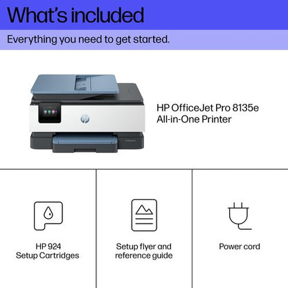 HP OfficeJet Pro 8135e 4-in-1 Wireless Colour Inkjet Printer 40Q47B#687