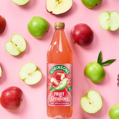 Robinsons Fruit Creations Apple & Rhubarb Squash 1 Litre