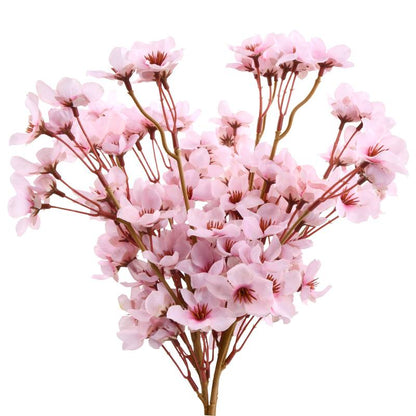 Fixtures Artificial Pink Peach Tree 95cm