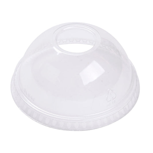 Belgravia Disposables 10oz Plastic Smoothie Lids Domed