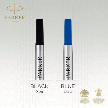 Parker Rollerball Refill Medium Black (Pack of 12) S0881230