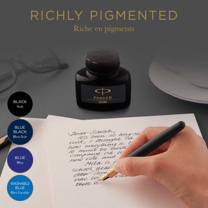 Parker Quink Permanent Ink Bottle Black 2oz S0037460