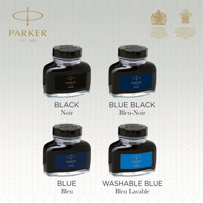 Parker Quink Permanent Ink Bottle Black 2oz S0037460