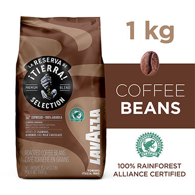 Lavazza La Reserva de Tierra Selection Coffee Beans 1kg