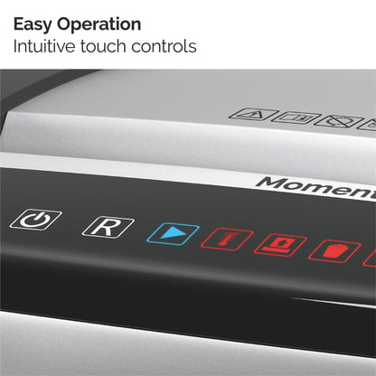 Rexel Momentum M515 Micro Cut Shredder 30 Litre 15 Sheet Black 2104577