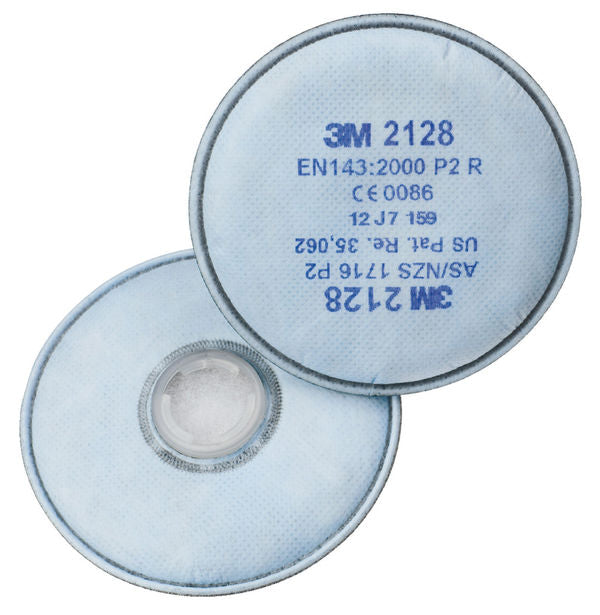 3M 2128 Particulate Filters (Pair)