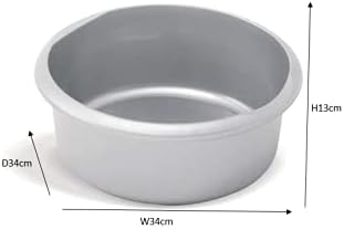 Addis 7.7 Litre Round Bowl Metallic Grey