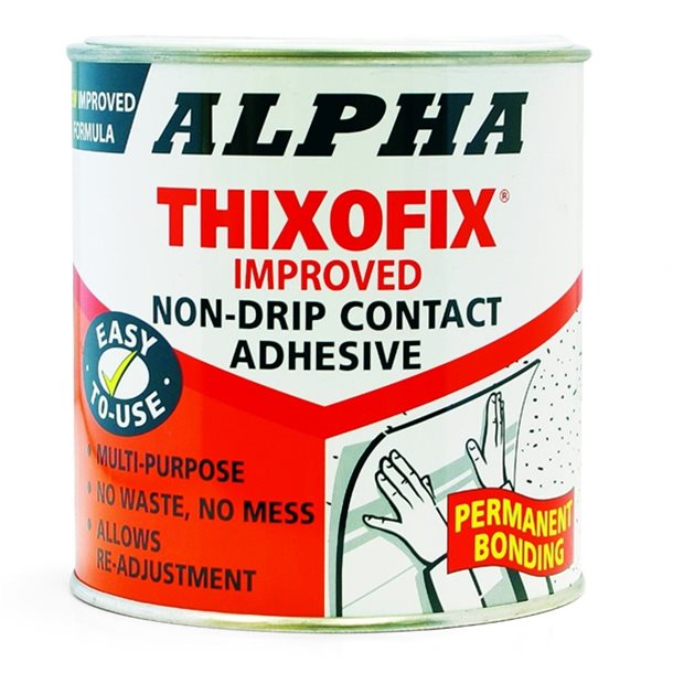 Alpha Thixofix Easy Spread Contact Adhesive 500ml