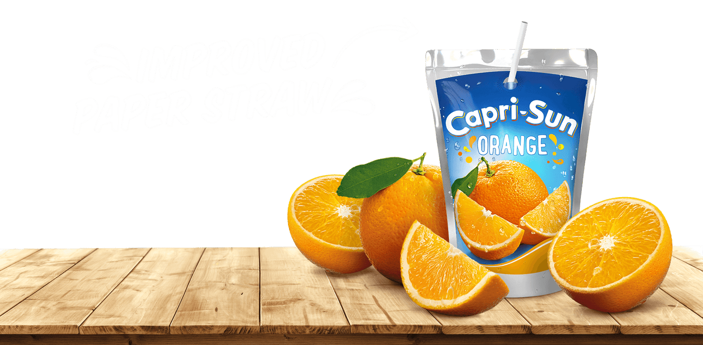 Capri-Sun Orange Juice Drinks, Pouches 10 x 200ml