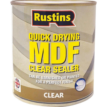 Rustins Quick Dry MDF Sealer | Professional Sealant For Rapid Results | 500ml