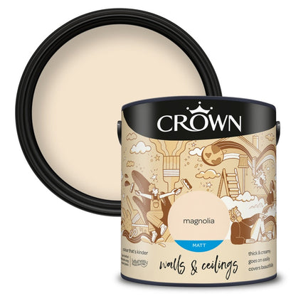 Crown Walls & Ceilings Matt 2.5L - Magnolia