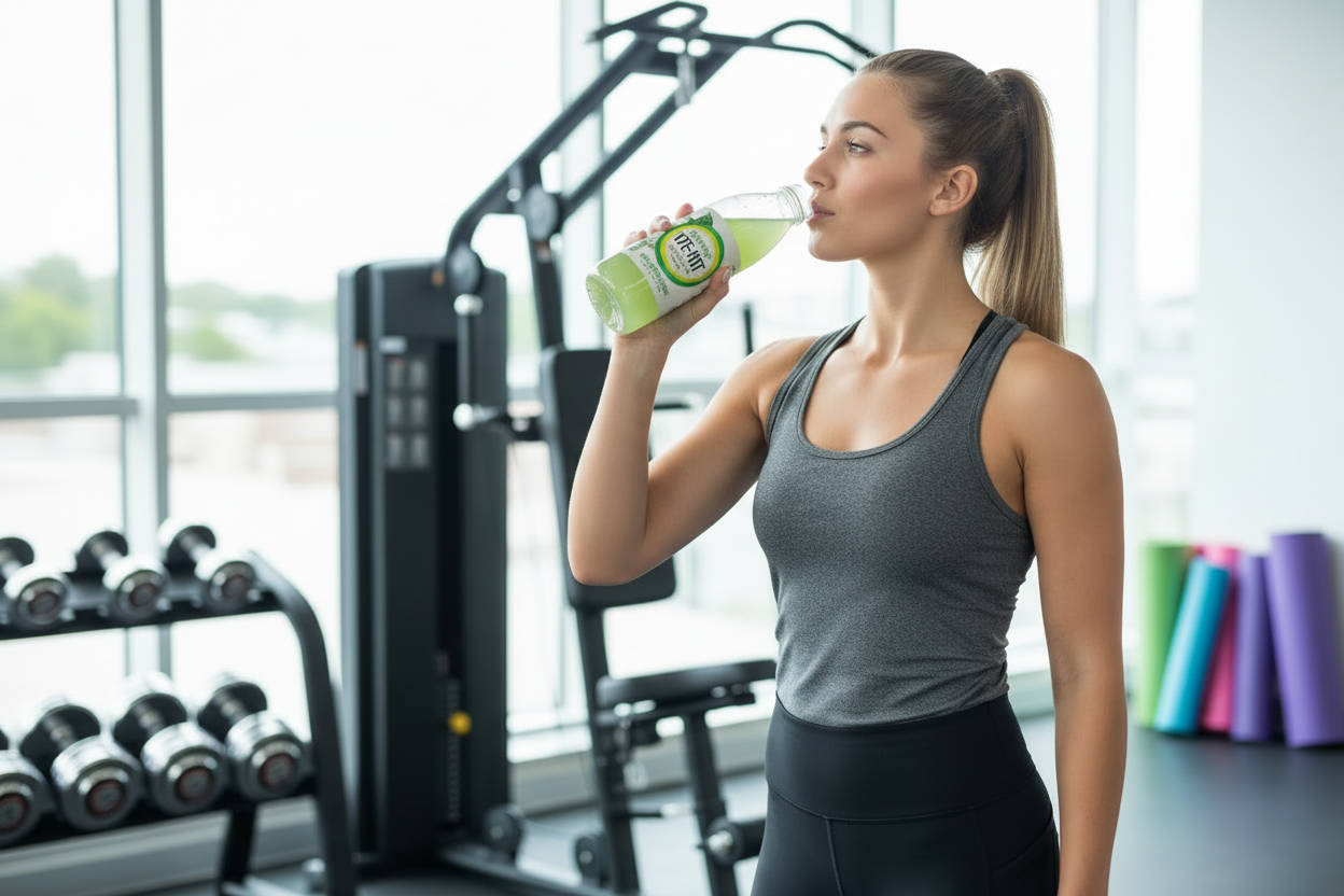 VIT HIT Lean & Green, Apple & Elderflower 12 x 500ml