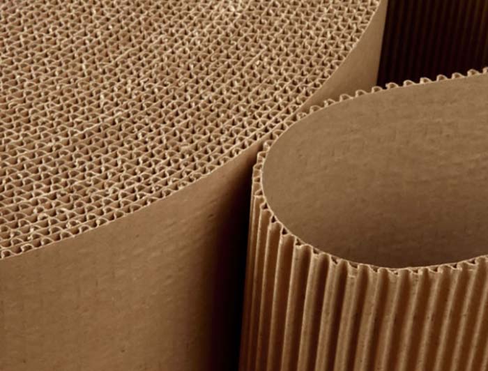 75m x 450mm Corrugated Paper Cardboard Sheet Rolls