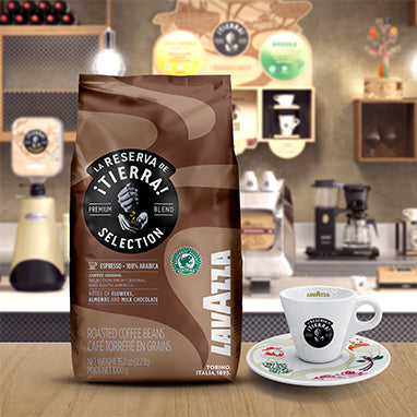 Lavazza La Reserva de Tierra Selection Coffee Beans 1kg (3 Pack Bundle)