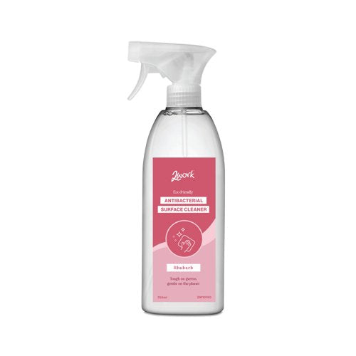 2Work Eco Antibacterial Sanitiser Spray 750ml (Pack of 6) 2W10160