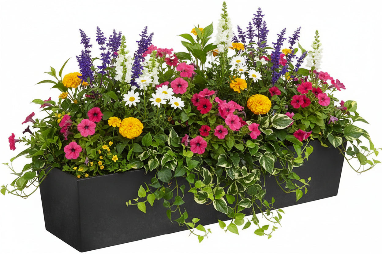 Primeur Sonata Planter 15Cm Slate P00018395
