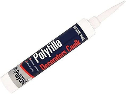 Polycell Decorators Caulk | Brilliant White | 1 x 380ml