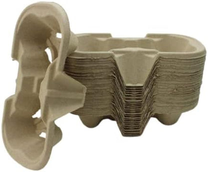 Belgravia Disposables Moulded Pulp 2 Cup Carrier x 180's