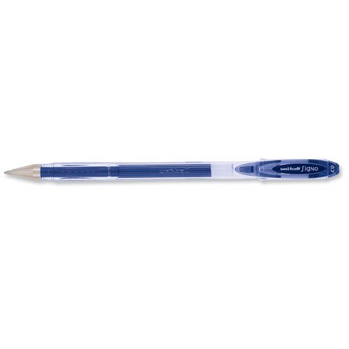 Uni-ball SigNo UM120 Gel Rollerball Pen - Blue - Pack of 12