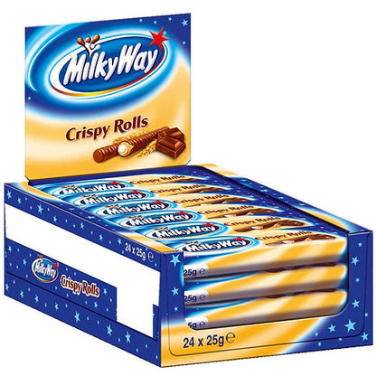 Milky Way Crispy Rolls 24 x 22.5g