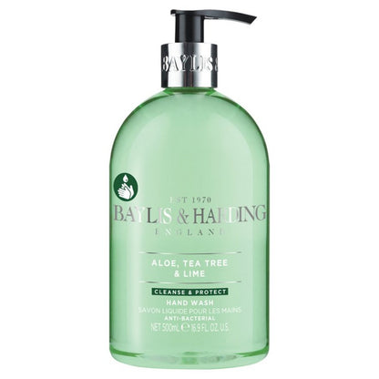 Baylis & Harding Aloe, Tea Tree & Lime Anti Bacterial 500ml Hand Wash